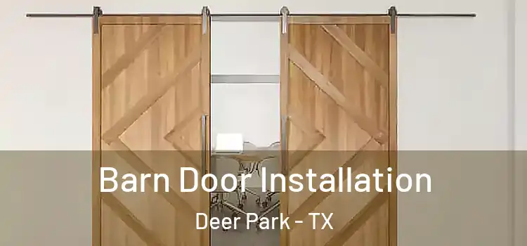 Barn Door Installation Deer Park - TX