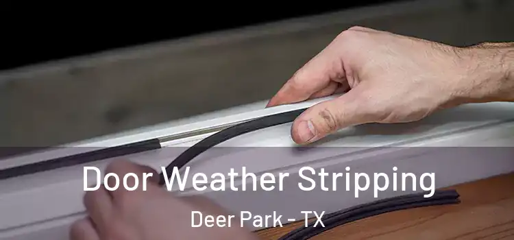 Door Weather Stripping Deer Park - TX