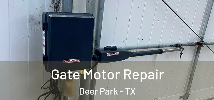 Gate Motor Repair Deer Park - TX