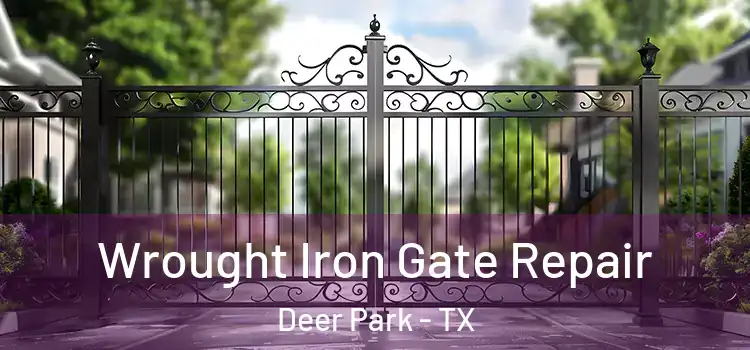 Wrought Iron Gate Repair Deer Park - TX